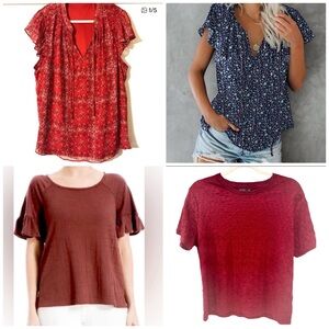 Lot of 4 XL tops-NWOT Includes Max Studio Simply Vera